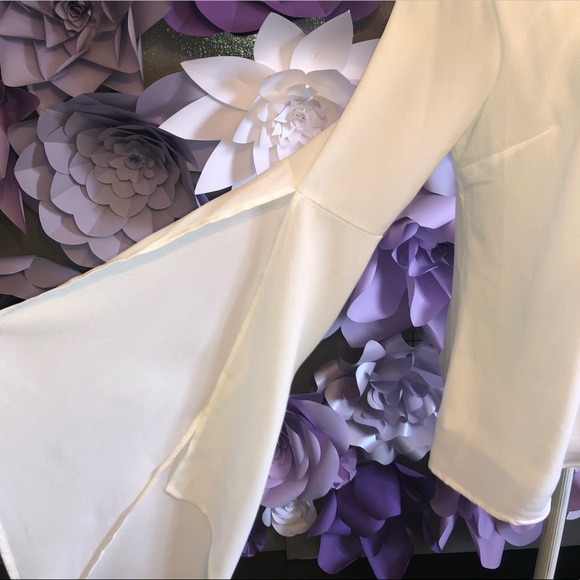 White one shoulder blouse - Picture 2 of 8